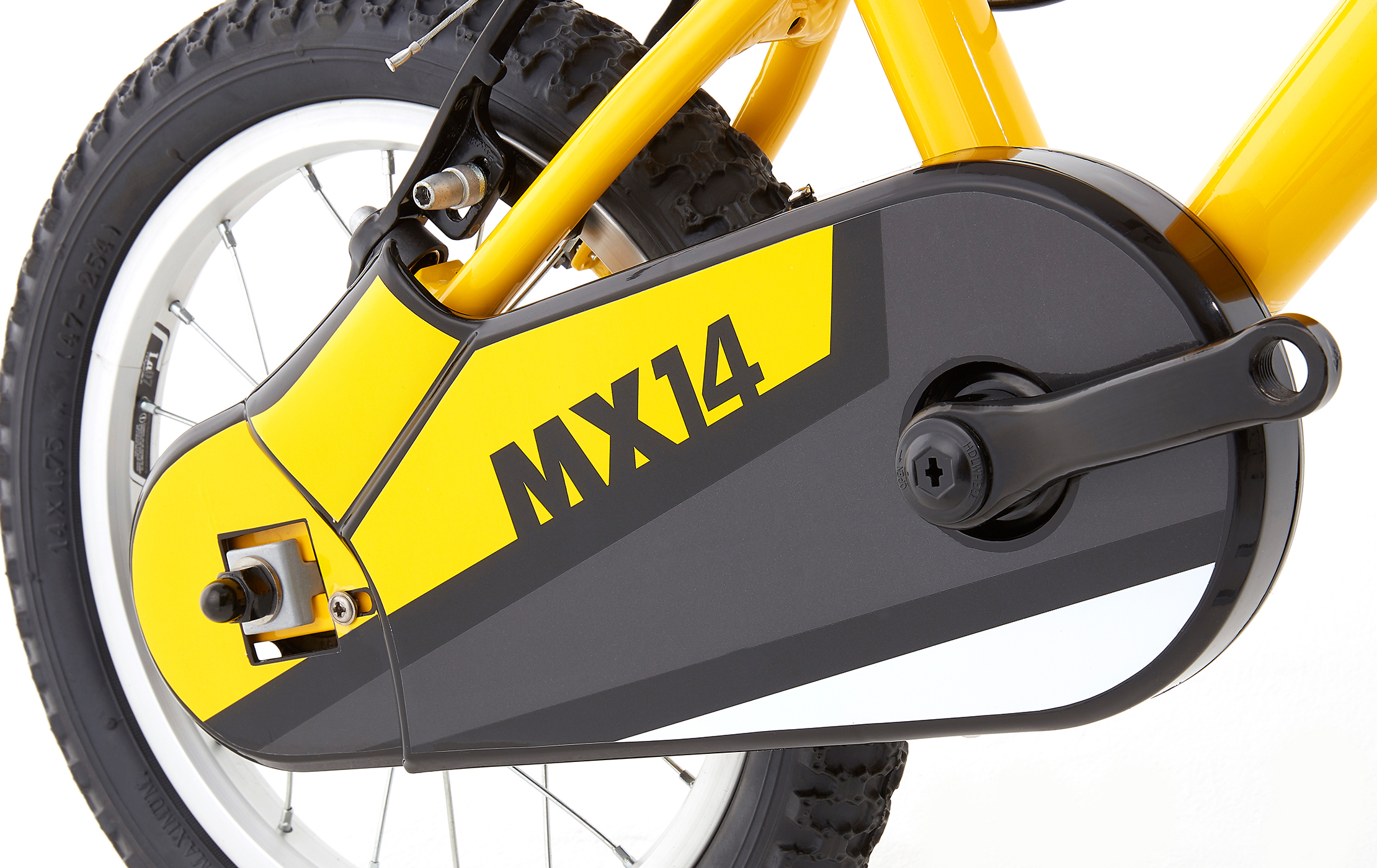 ridgeback mx14 yellow